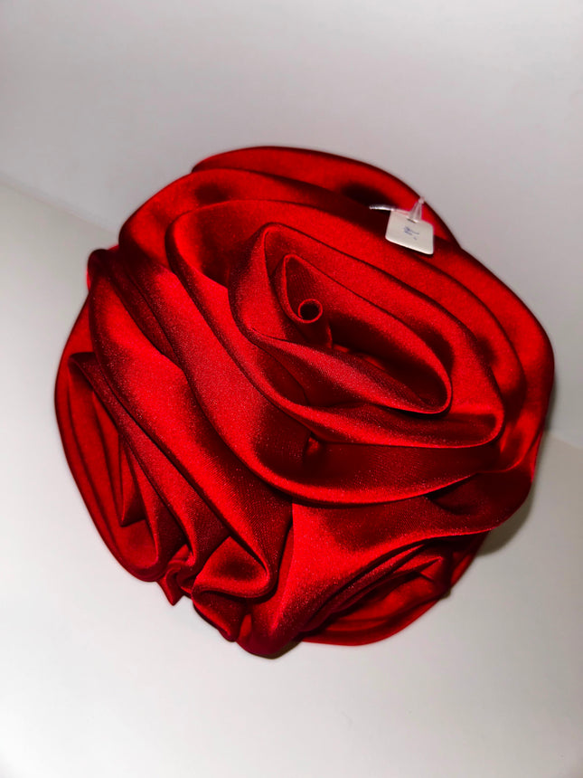 Satin Rose Hair Clip Collection